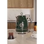 Isı Göstergeli Retro Kettle Su Isıtıcısı 1,7 Litre FR-KT05 Vintheat - Yeşil