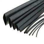 Isı İle 2/1 Daralan Yassı Makaron 12.7 Mm - Siyah