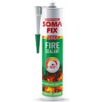 Isı Mastiği 1500C Siyah Somafix S160 310ML 600GR Mastik