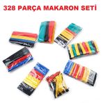 Isı Shrink Daralan Makaron Kablo Yalıtım Seti 328 Adet