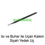 Isı ve Buhar İle Uçan Çizgi Kalemi Yedek Uç Siyah