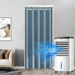Isı Yalıtımlı Karartma Perdeleri Enerji Tasarruflu Isı Engelleyici Oturma Odası ve Yatak Odası Bölücü Mavi 150 x 200 cm Kış Sıcaklığı ve Yaz Serinlik