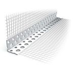 Işık Ultra 10X10 Fileli Köşe PVC Köşe Profili 2,5 m Beyaz