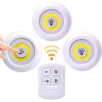 Işık, Yapışkan, Kablosuz Aydınlatma Için, 3 Led, Pille Çalışan, Kablosuz, Iç Mekan, Dolaplar, Mutfak, Yatak Odası, Prizsiz Banyo Için