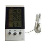 Isıkar Sıcaklık ve Nem Ölçer Dijital Termometre Dt-3
