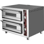 Işıkgaz Pf-52 D 25 cm x 8 Adet Pizza Kapasiteli Çift Katlı Pizza Fırını, Elektrikli