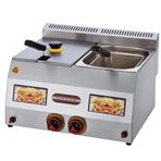 Işıkgaz Silver 5+5 lt Tüplü Fritöz Makinesi