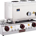 Işıkgaz Silver 60 Lık Doğalgazlı 40 Litre 3 Demlikli Çay Kazanı