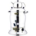 Işıkgaz Silver Crown 10 lt Tek Demlikli Semaver