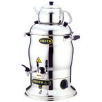 Işıkgaz Silver Crown 7lt Çift Demlikli Semaver