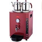 Işıkgaz Silver Elit Kırmızı 23 lt Çay Makinesi