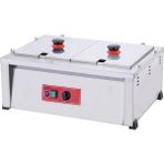 Işıkgaz Silverinox Camsız 2'li Elektrikli Benmari