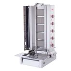 Işıkgaz Silverinox Doğalgazlı 5 Radyanlı Alttan Motorlu Döner Ocağı