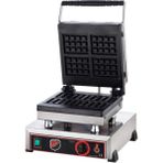 Işıkgaz Silverinox Dörtlü Kare Çelik Waffle Makinesi