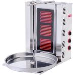 Işıkgaz Silverinox Elektrikli 3 Radyanlı Döner Ocağı Makinesi