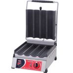 Işıkgaz Silverinox Elektrikli Döküm 4'lü Dürüm Tost Makinesi