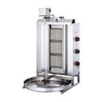 Işıkgaz Silverinox Işıkgaz Silver Doğalgazlı 3 Radyanlı Üstten Motorlu Döner Ocağı