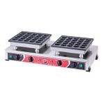 Işıkgaz Silverinox Işıkgaz Silver Elektrikli Çiftli Kalpli Bubble Waffle Makinesi