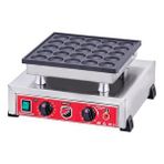 Işıkgaz Silverinox Işıkgaz Silver Elektrikli Tekli Yuvarlak Bubble Waffle Makinesi Gri