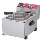 Işıkgaz Silverinox Işıkgaz Silver Endüstriyel Tekli 5 Litre Elektrikli Fritöz Gümüş