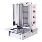 Işıkgaz Silverinox Işıkgaz Silver Tüplü 3 Radyanlı Alttan Motorlu Döner Ocağı