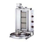Işıkgaz Silverinox Işıkgaz Silver Tüplü 3 Radyanlı Üstten Motorlu Döner Ocağı Gri