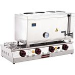 Işıkgaz Silverinox Lpg Tüp Elektrikli 60 lt 4 Demlikli Çay Kazanı