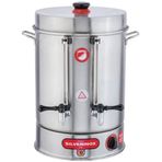 Işıkgaz Silverinox Metal Musluk 60 Bardak Çay Makinesi 7 lt Çay Potu