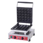 Işıkgaz Silverinox SLVR-B20 Elektrikli Tekli Kalpli Bubble Waffle Makinesi