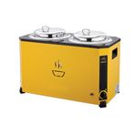 Işıkgaz Silverinox SLVR-C-07 Elektrikli 9+9 Litre Jumbo Çorba Potu Çorba Kazanı