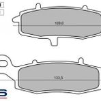 Işıklar Suzuki VL 1500 LC Intruder Rms Sinter Metal 2002 ve Sonrası Ön Sağ Fren Balata