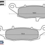 Işıklar Suzuki VL 1500 LC Intruder Rms Sinter Metal 2002 ve Sonrası Ön Sol Fren Balata