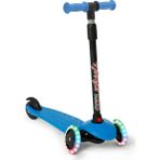 Işıklı 3 Tekerlekli Çocuk Scooter - Mavi