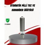 Işıklı Pilli Baharat Değirmeni Taze ve Pratik Öğütme - Ahşap - Değişken