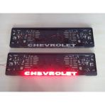 Işıklı Plakalık Chevrolet (chevrolet Plaka) Ledli Plakalık - Chavrolet Plakalık Ledli
