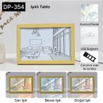 Işıklı Tablo - Lisinya - 001-Renkli