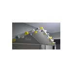 Işıklı Toplar Türkiye Işıklı Top Ledli Çocuk Aydınlatma - Dekoratif Gece Lambası 3 Metre 20 Top Açık Gri Beyaz Sarı