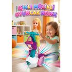 Işıklı Ve Sesli Sensörlü Dans Eden Bebek - Pilli Eğitici Oyuncak Bebek Bump & Action 3+ Yaş
