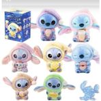 Işıklı ve Sesli Stitch Oyuncak Sürpriz Paket Blind Box Askılı 15 cm (1 Adet)