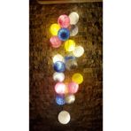Işıklıtoplardükkanı Montessori Işıklı Top Led Aydınlatma Dekoratif Gece Lambası 20 Top 3 Mt Cnr15