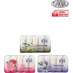 Işıl Güzellik Sabunu 3 Adet (5X75 gr ) Zeytinyağı-Manolya-Gül