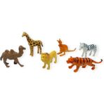 isiltikidsmoda Hayvan Figürleri - Aksesuarlı Vahşi Hayvanlar Seti - Mini Set 30 Parça (Lisinya)