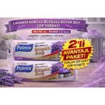 isiltikidsmoda Polmix Lavanta Kokulu Büzgülü Çöp Torbası Büyük Boy 65X70 cm 10'lu 2 Paket Dayanıklı Sızdırmaz Çöp Poşeti