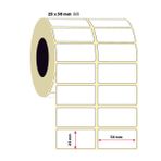 İşimiz Etiket 25X50MM Ikili Termal Etiket | 6 Rulo | 3000 Sarım |