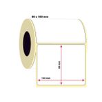 İşimiz Etiket 80X100 Termal Etiket | 6 Rulo | 500 Sarım | - 100 x 80 mm
