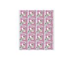 İsimli ve Fotoğraflı Unicorn Temalı Doğum Günü Buzdolabı Magneti, Ahşap Baskılı, 10x10 cm, 25 Adet