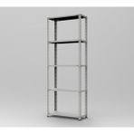 Işın Çelik Çelik Raf Sistemi 5 Katlı - H2000xW750xD310
