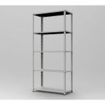 Işın Çelik Çelik Raf Sistemi 5 Katlı - H2000xW930xD430