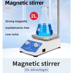Isıtıcılı Manyetik Karıştırıcı (2200 Rpm) - Beyaz