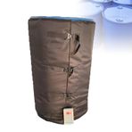 Isıtma battaniyesi, profesyonel ısıtma battaniyesi, IBC konteynerleri için 110 V/220 V, 0 ila 150 °C arasında ayarlanabilir, hızlı ısıtma kaplaması IBC plastik tanklar ve borular için